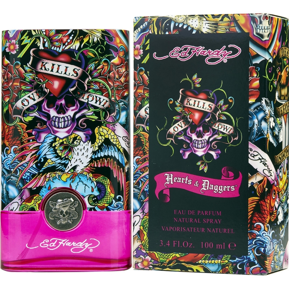 Hearts & Daggers by Christian Audigier 3.4 oz. NIB